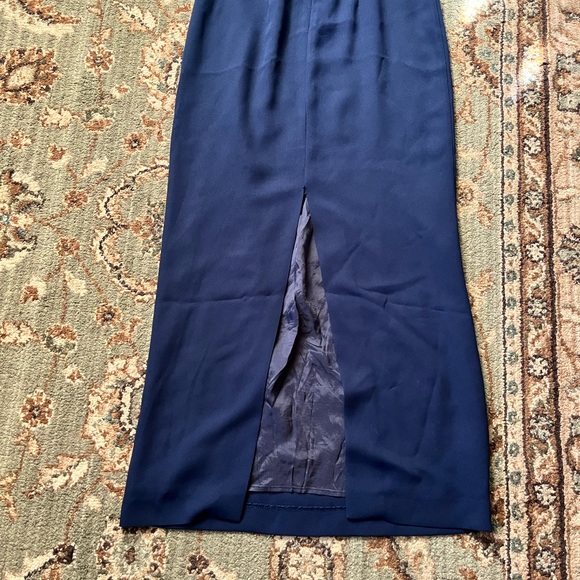 Gorgeous 90s maxi formal dress - Picture 3 of 4